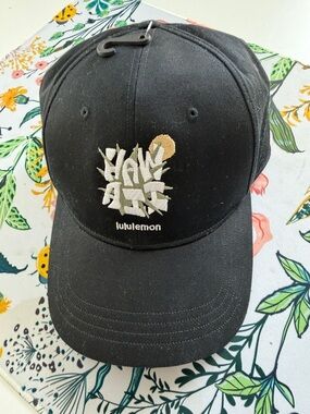 Lululemon Black Logo Baseball Cap - Hawaii